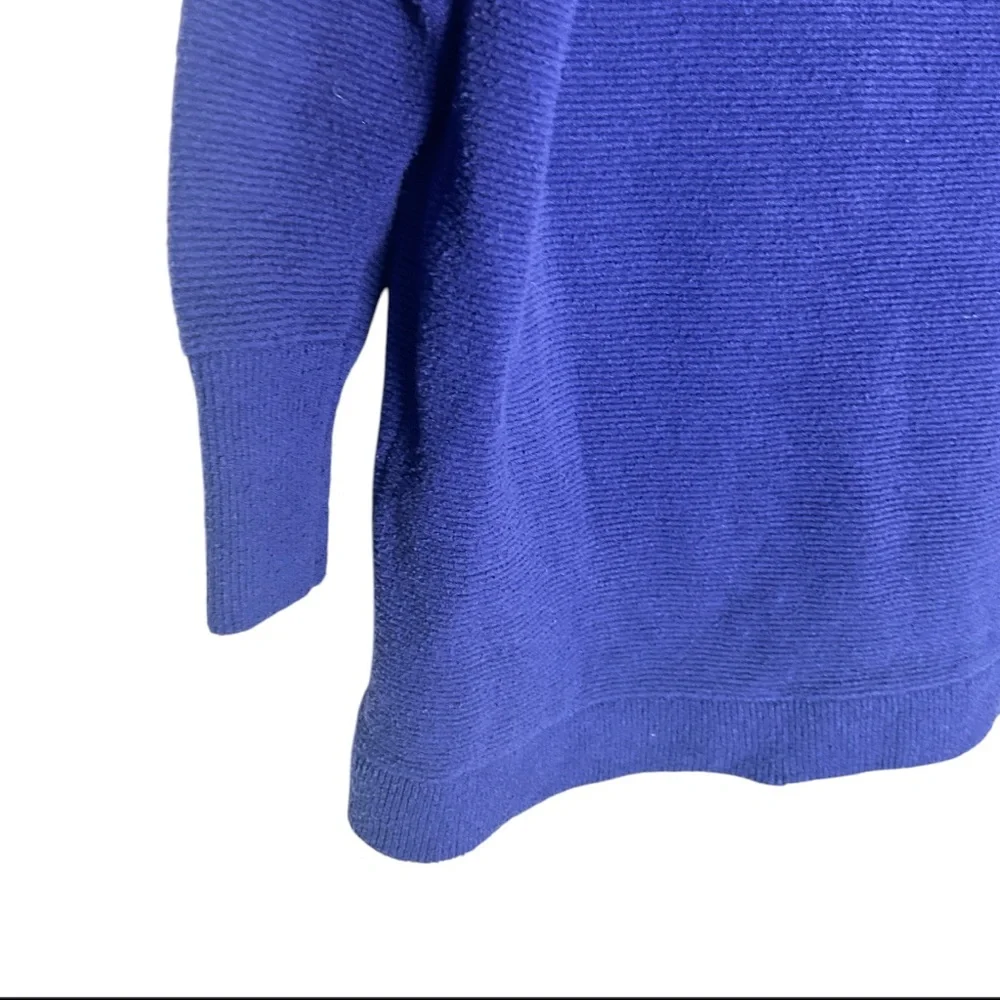 FREE PEOPLE OTTOMAN SLOUCHY TUNIC SIZE XS In Blue